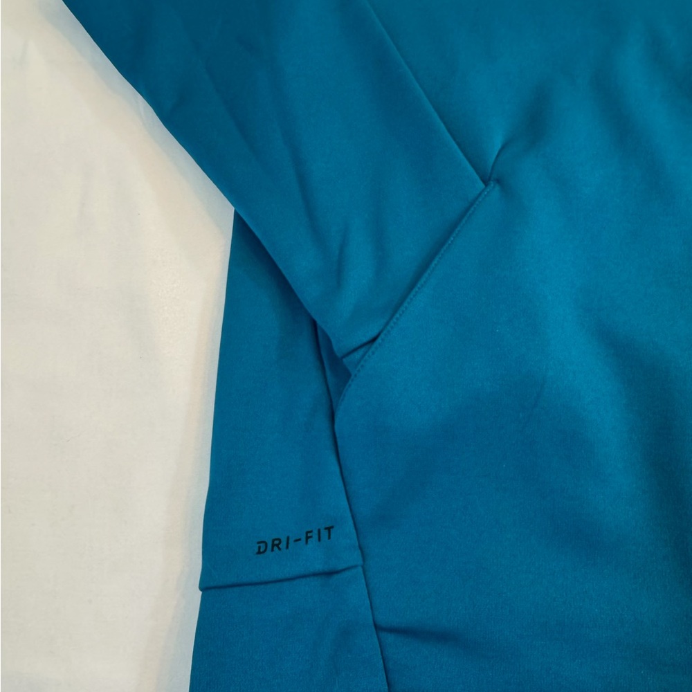 Men's Nike Teal Dri-FIT Hoodie Size Small - Picture 4 of 7